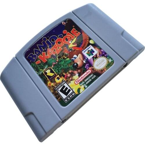 N64 Video Game Cartridge Card US Version with NTSC Mode for N64 Game Console US and Canada
