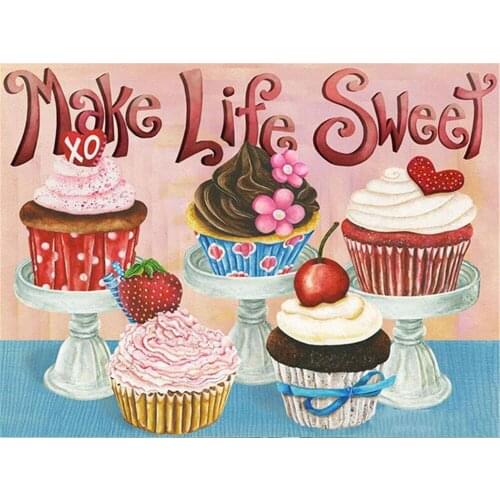 Fruit Pre-Printed 11CT Cross Stitch Embroidery Set DMC Threads Painting Handiwork Hobby Knitting For Adults Wholesale