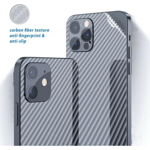 Carbon Fiber Screen Protector For IPhone 12 11 Pro Max X XS XR Film On iphone 12 Mini Screen Protector