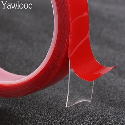 0.5/1/1.5/2.5/3.5CM Width 3M Length Car Sticker Double Foam Faced Adhesive Tape Glue Sticker Multi-functional Car Accessories