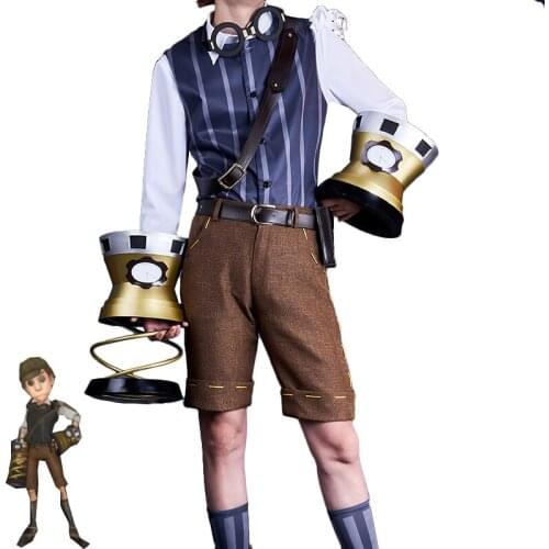 Game Identity V Spring Hand Naib Subedar Cosplay Costumes Survivors Fancy Suit Halloween Carnival Party Uniforms