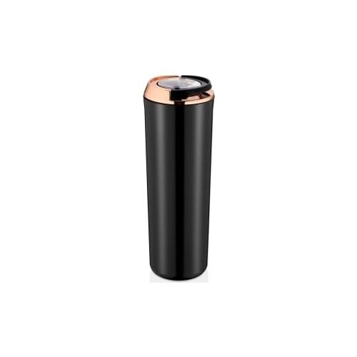 Vip John Round Storage Container 1750 ml x 2 PCs or also 3 PCs 1250 ml- 700 ml - 400 ml Vacuum Cover Copper Detailed Black White