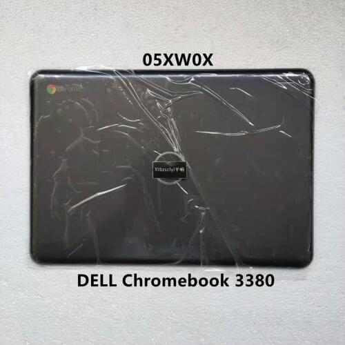 New For DELL Chromebook 13 3380 LCD Back Cover Bezel Case Upper Top Cover Bottom Lower Shell 05XW0X 5XW0X