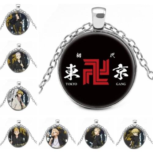 Tokyo Swastika Avengers Tokyo Revengers Ryuguji Temple Ken Time Gemstone Necklace Takashi Mitani Pendant Wholesale