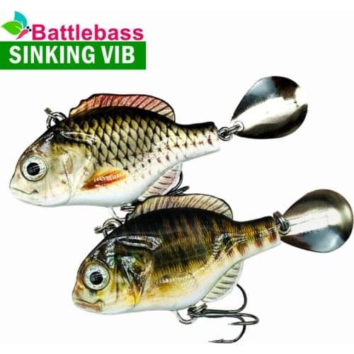 BATTLEBASS Sinking 3D Fish Eyes 60mm 35g Fishing Lure Bass Lure Hard Bait Lifelike Artificial Wobblers Full Swimming Layer