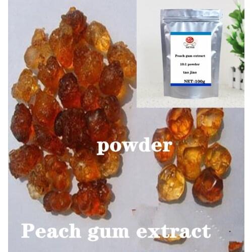 Supply Wholesale Peach Gum Extract Powder 10:1 Peach Gum Powder, Peach Gum Extract, Tao Jiao, Free Delivery