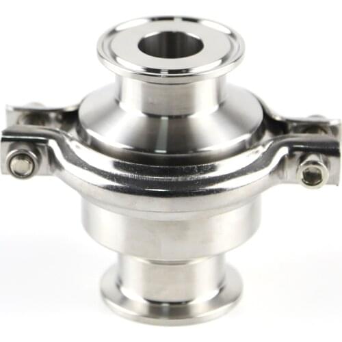 1-8" Pipe OD Tri clamp SUS 304 Stainless Sanitary Check Valve Non-Return For Home Brew Beer