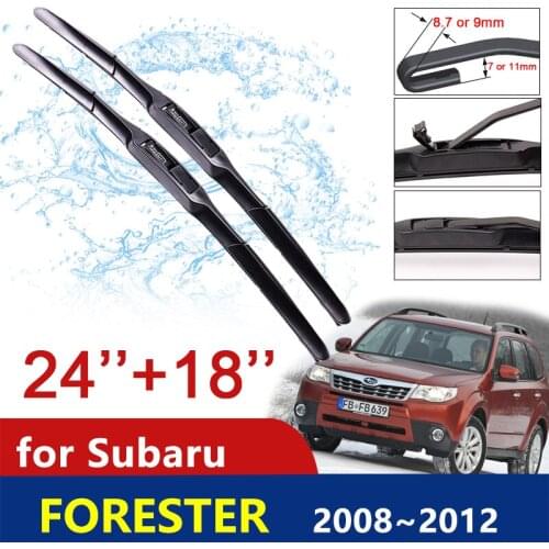 For Subaru Forester 2008 2009 2010 2011 2012 SH Car Wiper Blade Front Windscreen Windshield Wipers Car Styling Accessories
