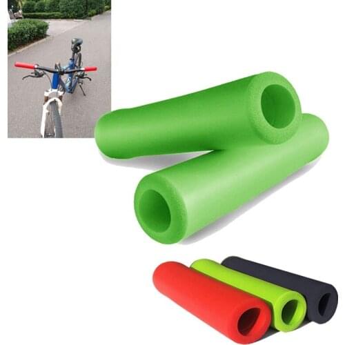 Handle Bar Grips Scooter BMX MTB Mountain Bike Bicycle Cycle Ultralight Silicone