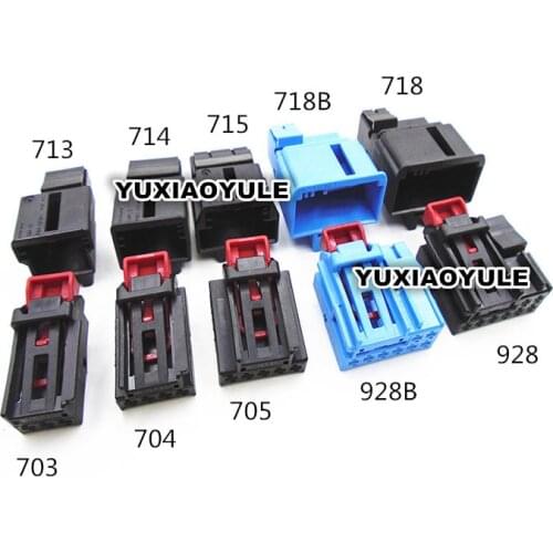 2sets 3 Pin Or 4 Pin Or 5 Pin Or 8 Pin Male Female Taillight Tail Lamp Connector Plug Modification For VW Jetta Golf Touran