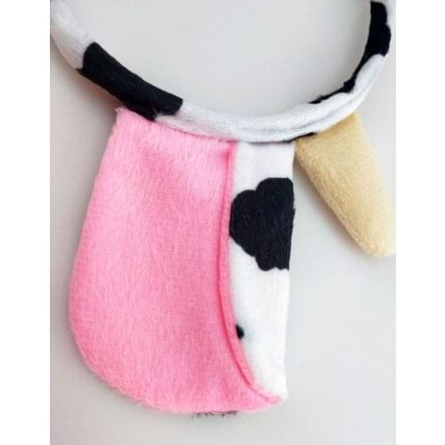 3 Pcs/set Cow Animal Headwear Set Kids Girls Boys Headbands Bow Tie Halloween Children Day Dress Up Decoration Headband Gifts