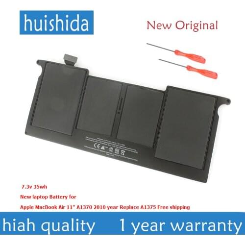 7.3 V 35wh A1375 New original Laptop battery for Apple retina ME293 ME294 A1398 (2013 2014 year)