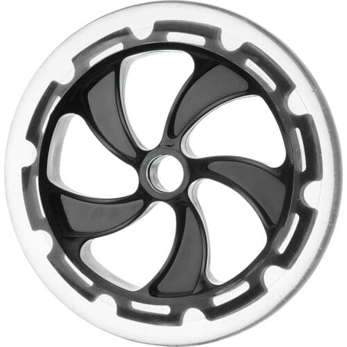 Scooter accessories 8 "200x30 environmental wear resistant bullet proof high transparent PU wheel