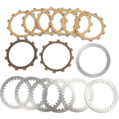 Areyourshop fit for Yamaha FZ6 FZ6R XJ6 XJ6F XJ6FA XJ6N/S Clutch Kit Steel & Friction Plates 3J2-16324-00 4H7-16321-02 Motor