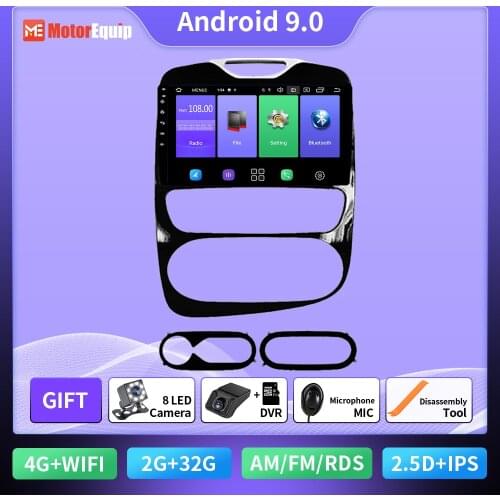 Autoradio For Renault Clio 4 2012 2013 2014 2015 2016 2017 2018 2din Car Radio Multimedia Player Stereo Video GPS Navigation 4G