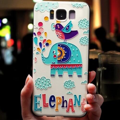 3D Cartoon Animals Elephant Hippo Cat Phone Case For iphone 11 12ProMax X XR XSMax 6 7 8 Plus Owl Pattern Cases Retro Cover