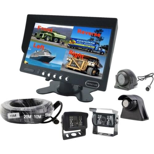 Koen Best Selling 7 Inch Car LCD Monitor 24V Car/ Bus/ Truck Reverse Camera Kit