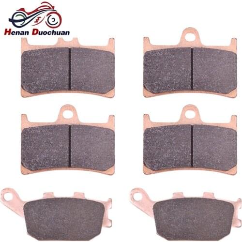 Motorbike Front Rear Brake Pads Kit For YAMAHA FZ6 Fazer S2 ABS 5S2 Naked Non ABS 4S81 4S8 5S51 5S5 YZF600 YZF-R6 YZF 600 R6
