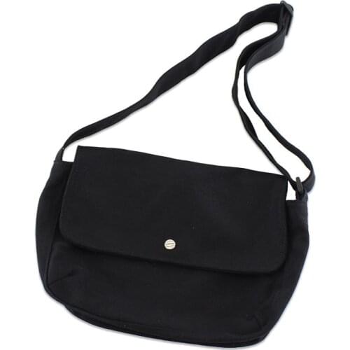 New Version of Simple Solid Canvas Bag Casual Ladies Bags Shoulder Bag Fashion Messenger BagFree Shipping