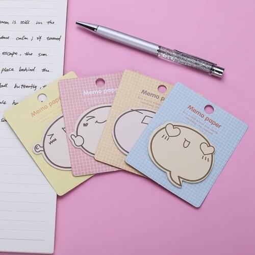 New Kawaii Planner Stickers Sticky Notes Cute Korean Stationery Office Supplies Scrapbooking Memo Pad Sticky Markers