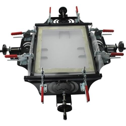 Upgrade! New 1 Set Manual Screen Stretcher Silk Screen Aluminum Screen Frame Stretching Tool inner size 24x24 inch 4pcs