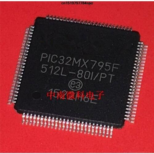 PIC32MX795F512L-80I/PT PIC32MX795F TQFP100 2PCS