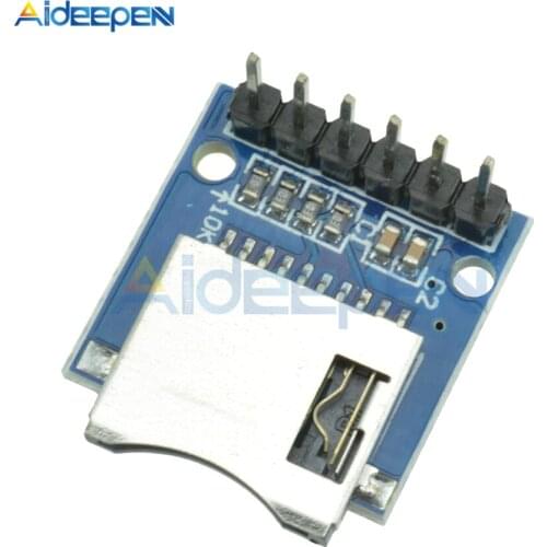 10pcs/Lot For Arduino SD Card Module Shield Micro SD Storage Board Mini Memory Module With Pins