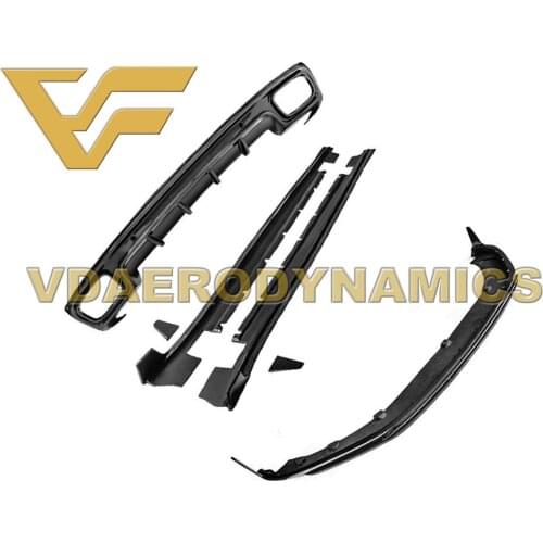 Suitable For 17-20 Porsche 971 Panamera VAD-M Carbon Fiber Full Body Kit ( Front Lip Rear Lip Diffuser Side SKirts )