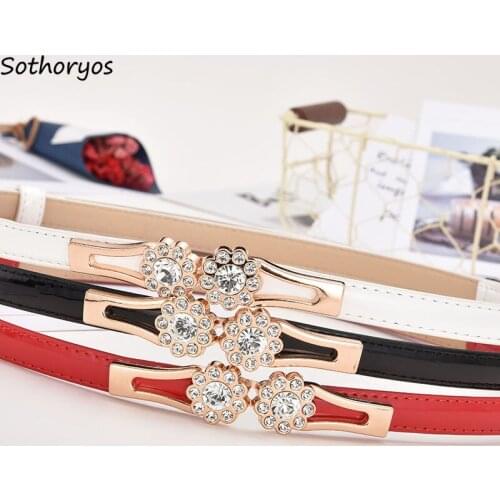 Belts Women Dresses Accessories Casual Korean Style Ladies Belt Simple Womens Simple Harajuku Trendy Solid Decoration Chic Girls