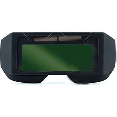 Welding Glasses Welders Anti-glare Goggles Automatic Darkening Welding Anti-UV Rubber Nose Clip Replaceable Lenses