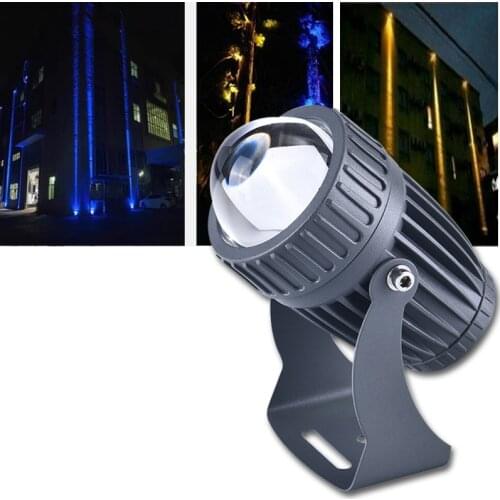 Outdoor Led Floodlight 3W10W Led Spot Light Narrow Lamp Angle Garden Decoration 110 220V DC12V Exterior Wall Landscape Lighting