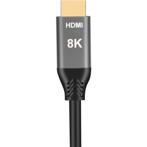 High Speed Cable 8K/60Hz 48Gbps 3D Male to Male Cable Cord for PS4 HD TV Box Projector Cable for HDMI-compatible Cable 2.1