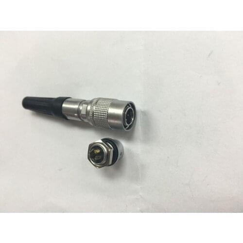 YC8-7P male+ female Aviation plug connector yc8-7-core / yc8-7p plug in quick lock installation aperture 8mm
