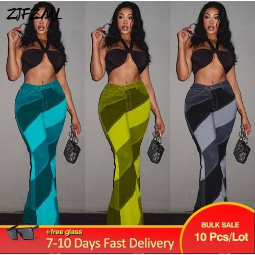 Женские брюки клеш ZJFZML ZZ China At AliExpress