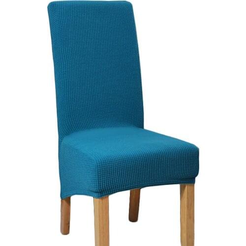 1/2/4/6 Pcs Plain Dining XLChair Cover Spandex Elastic Chair Slipcover Case Stretch Chair Cover for Wedding Hotel Banquet