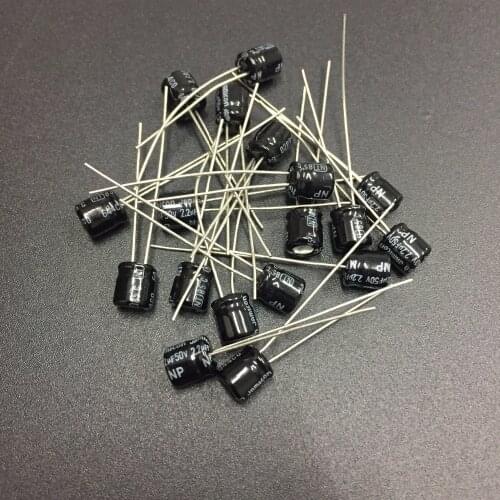 10pcs 2.2uF 50V JAMICON NP NT Series 5x5mm 50V2.2uF Bipolar Electrolytic Capacitor