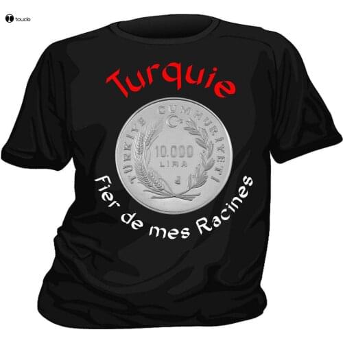 2019 Fashion Solid Color Men Tshirt T Shirt TURQUIE TURKEY TURKEI TURC TURKISCH Proud of My Roots Casual Tee