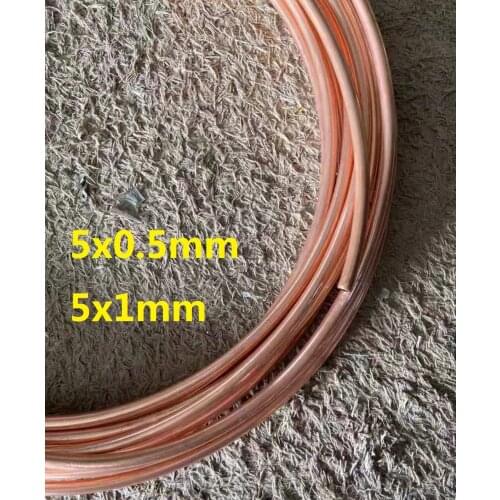 5x0.5mm 5x1mm 5mm od air conditioner T2 copper tube coiler Purple copper pipe cooling coil coiled-cooling pipe cold coil