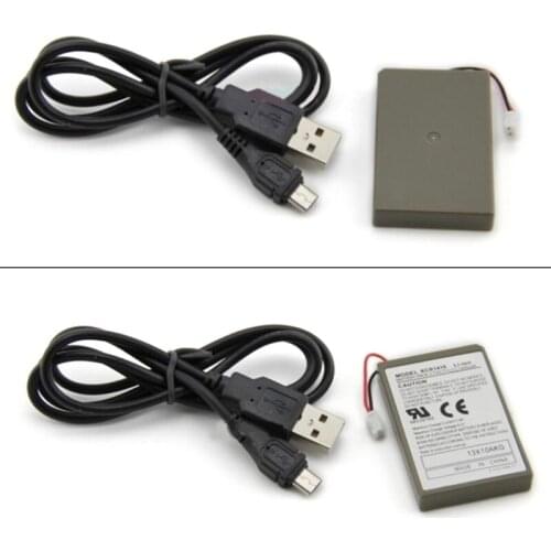 3.7V​ 2000mAh Battery for PS4 Wireless Controller + USB Charger Cable Replacement Rechargeable Batteries Pack
