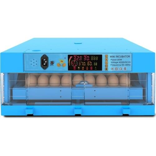 Incubator Automatic Household Mini Intelligent Small Incubator Chicken, Duck, Goose, Quail, Egg, Constant Temperature Bird Incub