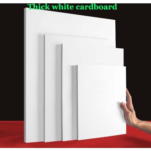 50pcs/lot A3 A4 White Kraft Paper DIY Card Making 120g 185g 240g 300g Craft Paper Thick Paperboard Cardboard