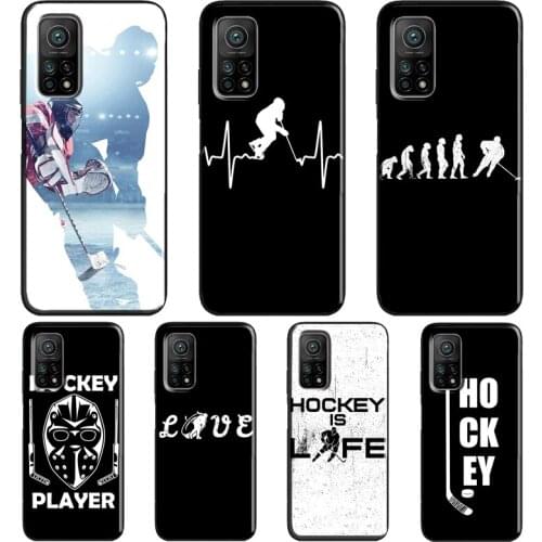 Ice Hockey Player For Xiaomi Mi 11 Ultra Note 10 Lite Mi 9T 10T Pro A3 Coque For POCO X3 Pro M3 F1 F3 Case