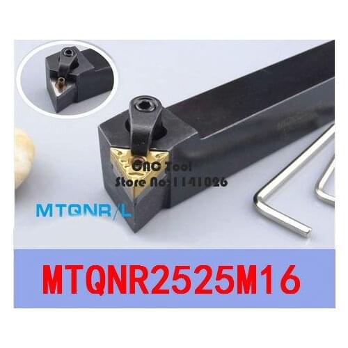 MTQNR2525M16/ MTQNL2525M16 Turning Tool Holder,CNC tool holder,External turning tools,MTQNR/L Lathe cutting tool for TNMG160404