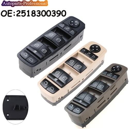 Window Master Switch 2518300390 A2518300390 2518300590 For Mercedes Benz GL R Class ML350 W251 X164 GL450 R350 A251 830 05 90
