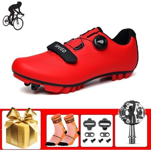 Athletic Cycling Shoes Add Mtb Pedals Men Self-locking Breathable Mountain Bike Sneakers Sapatilha Ciclismo Mtb Bicycle Footwear