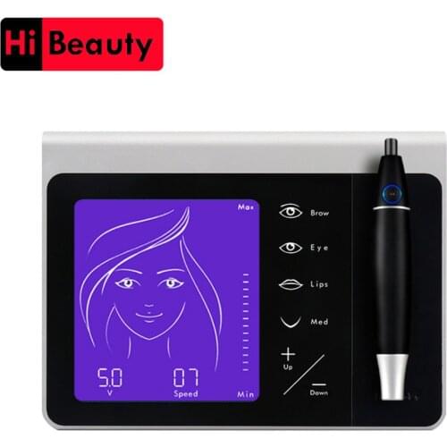 High Quality Charme Princesse Permanent Makeup Machine Pen Kit Made-In-Germany For Eyebrow Lip Eyeline Makeup Microblading