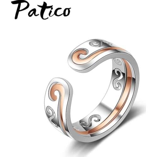 Imaginative Design Tightening spell rings For Women 925 Sterling Silver Opening Rings For Birthday Anniversary Gift