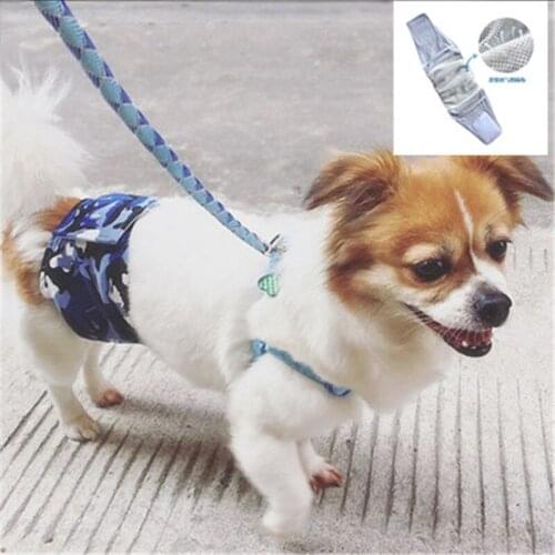 New Male Pet Dog Camouflage Physiological Pants Courtesy Harassment Pants For Male Underwear Anti-urinary For Boy Dog Cat Hot