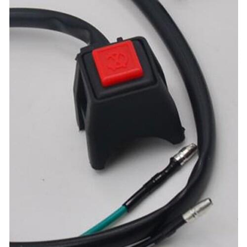 Universal 7/8" Red Kill Off Stop Switch 50cc - 250cc ATV Go kart Dirt Bike