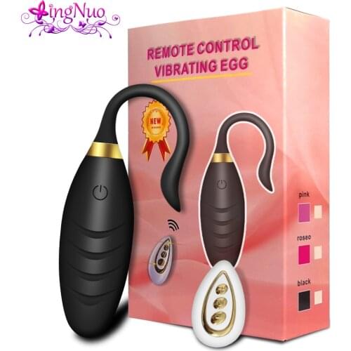 G-Spot Vibrator Sex Toy For Women Clitoris Stimulator Vaginal ball Dildo Vibrating Love Egg Remote Control Goods Toys for Adults